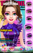 Fashion Show Game: Makeup Game screenshot 3