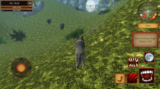 Wolf Simulator - Animal Games screenshot 2