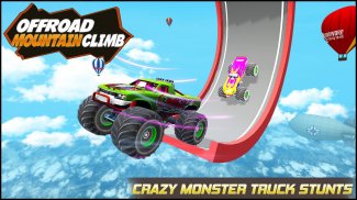 Mountain Climb: Impossible Stunt Driving 4x4 screenshot 1