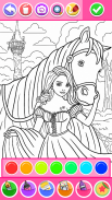 Princess Coloring Game Glitter screenshot 5