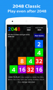 2048 Classic Puzzle +5 Games screenshot 2