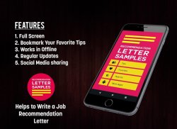 Recommendation Letters - Samples & Formats screenshot 0