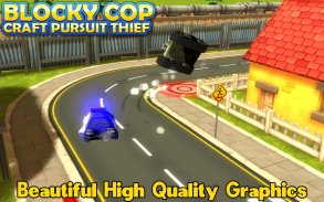 Blocky Cop Craft Pursuit Thief screenshot 6