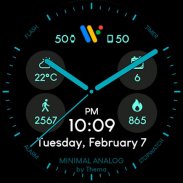 Minimal Analog Watch Face screenshot 4