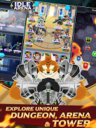 Idle Arena: batalla de héroes a distancia screenshot 7