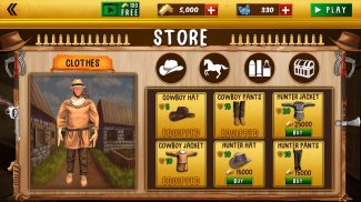 Western Cowboy Gun Shooting Fighter Open World screenshot 21