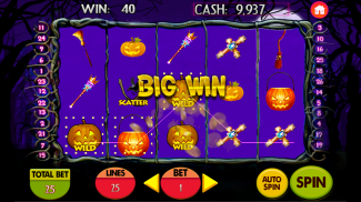 Halloween Slots Mania Deluxe screenshot 1