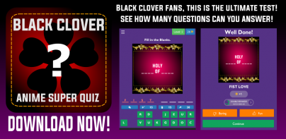 Black Clover Anime Super Quiz