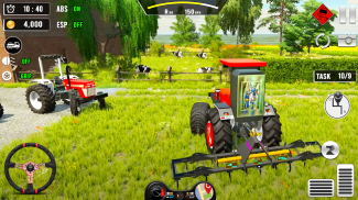 Indian Tractor Game Farming 3D screenshot 1