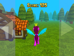 Correndo Pony 3D Pouco Corrida screenshot 15