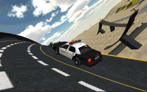 auto della polizia di guida 3D screenshot 10