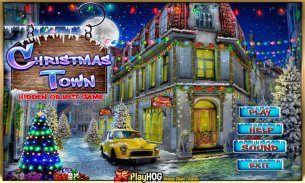 Christmas Town Hidden Object screenshot 1