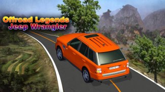 Offroad Legend Jeep Wrangler-Master Driving Games screenshot 7