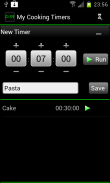 My Cooking Timers screenshot 0