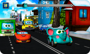 بچه ها مسابقه بازی 3D screenshot 4