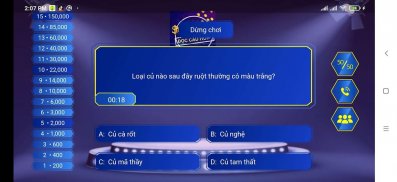 AI LA TRIEU PHU: ĐỌC CÂU HỎI screenshot 6