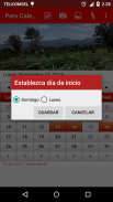 Peru Calendario 2017 screenshot 2