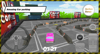 Pink Car Parking screenshot 4