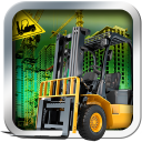 Airport Forklift Driving Heavy Machinery Sim 3D Icon