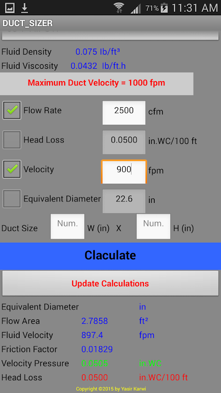 Duct sizer deals