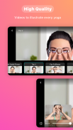 facciale yoga faccia esercizio screenshot 0