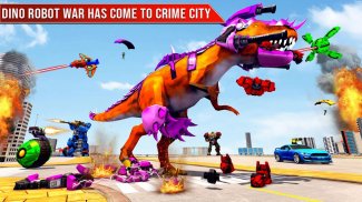 Dino Robot Car Transform Game screenshot 9