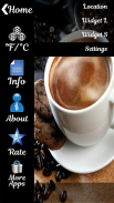 Tasty Coffee Clock Widget screenshot 6