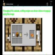 Minecraft Crafting skins Mods Guide screenshot 0