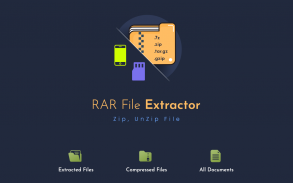 RAR File Extractor : Zip, Unzip File screenshot 0