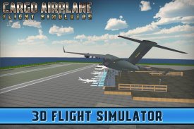 Tank Cargo Airplane Flight Sim screenshot 4