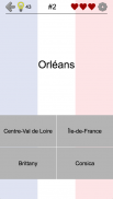 French Regions - Capitals and Maps of France Quiz screenshot 4