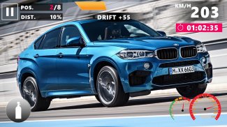 X6 : Extreme Super Modern Car Drift & Stunt Game screenshot 5