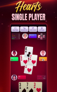 Hearts Kartenspiel Offline screenshot 16