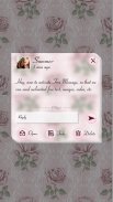 (FREE) GO SMS PRO ROSE THEME screenshot 3