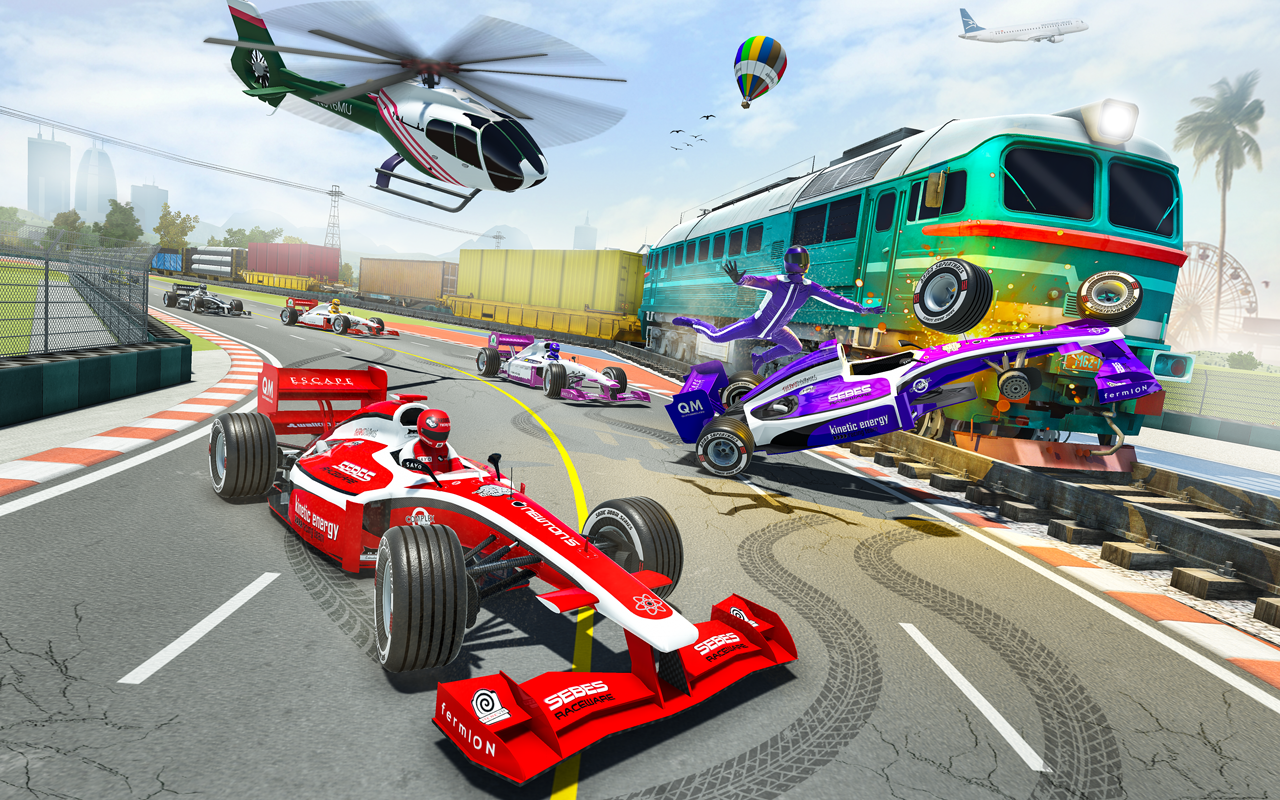 Formula Car Racing Stunts 3D #Android Game Play #Free Games Download  #Racing Games Download 