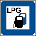 LPG Tankstellen Finder Light Icon