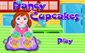 Pancy Cupcakes Cooking Games screenshot 0