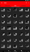 Half Light Black Icon Pack ✨Free✨ screenshot 13