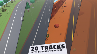 Polygon Drift: Traffic Racing screenshot 1