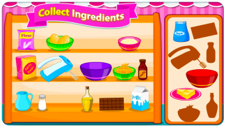 खाना पकाने के खेल - मीठे कुकीज़ screenshot 6