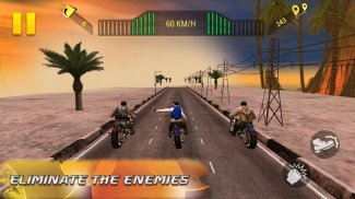 Moto Attack 3D Bike Race 2016 screenshot 3
