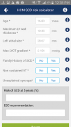 HCM SCD- risk calculator screenshot 2