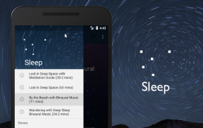 Sleep: Music with Binaural Waves for a Deep Sleep. screenshot 2