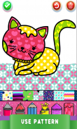 Cute Kitty Coloring Glitter screenshot 2