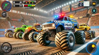 Police Monster Truck Car Games screenshot 5