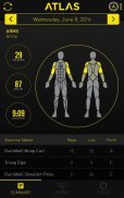 Atlas Workout Tracker screenshot 0