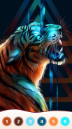 Tiger Coloring Book Color Game screenshot 0