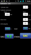 Scuba Diving calculator - SAC screenshot 4