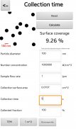 OQ Aerosol Calculator screenshot 2