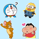 Cartoon Stickers for WhatsApp , New Cute Cartoons